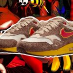 Nike Air Max 1 Low Poly « Donkey Kong » (Origines Big Head) Sortie en mars 2025.