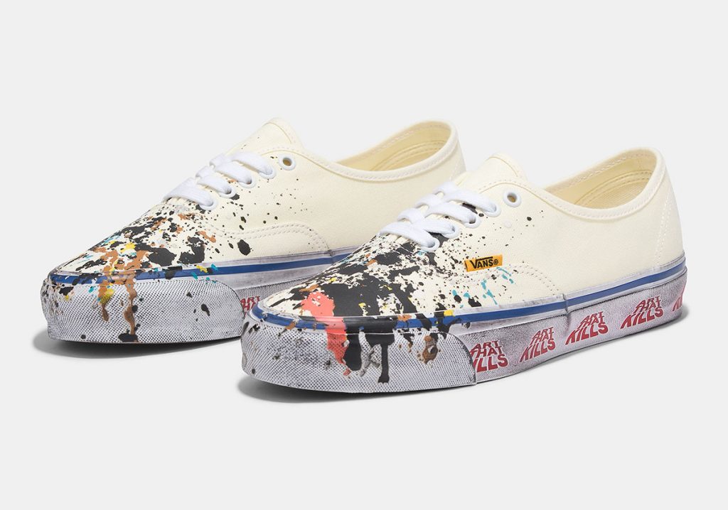 Gallery Dept. éclabousse de peinture les Vans Authentic.