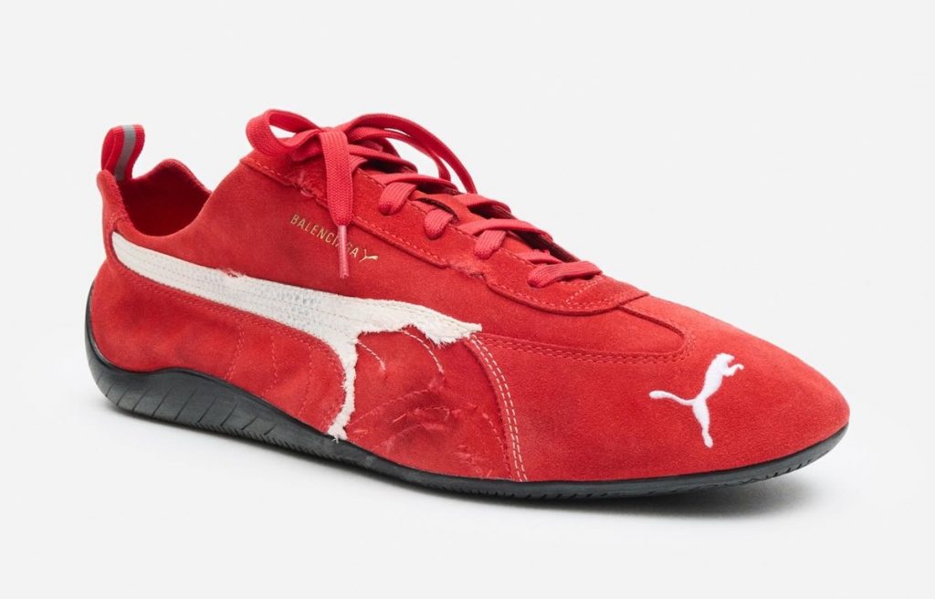 Balenciaga revisite la PUMA Speedcat pour une sortie hiver 2025.