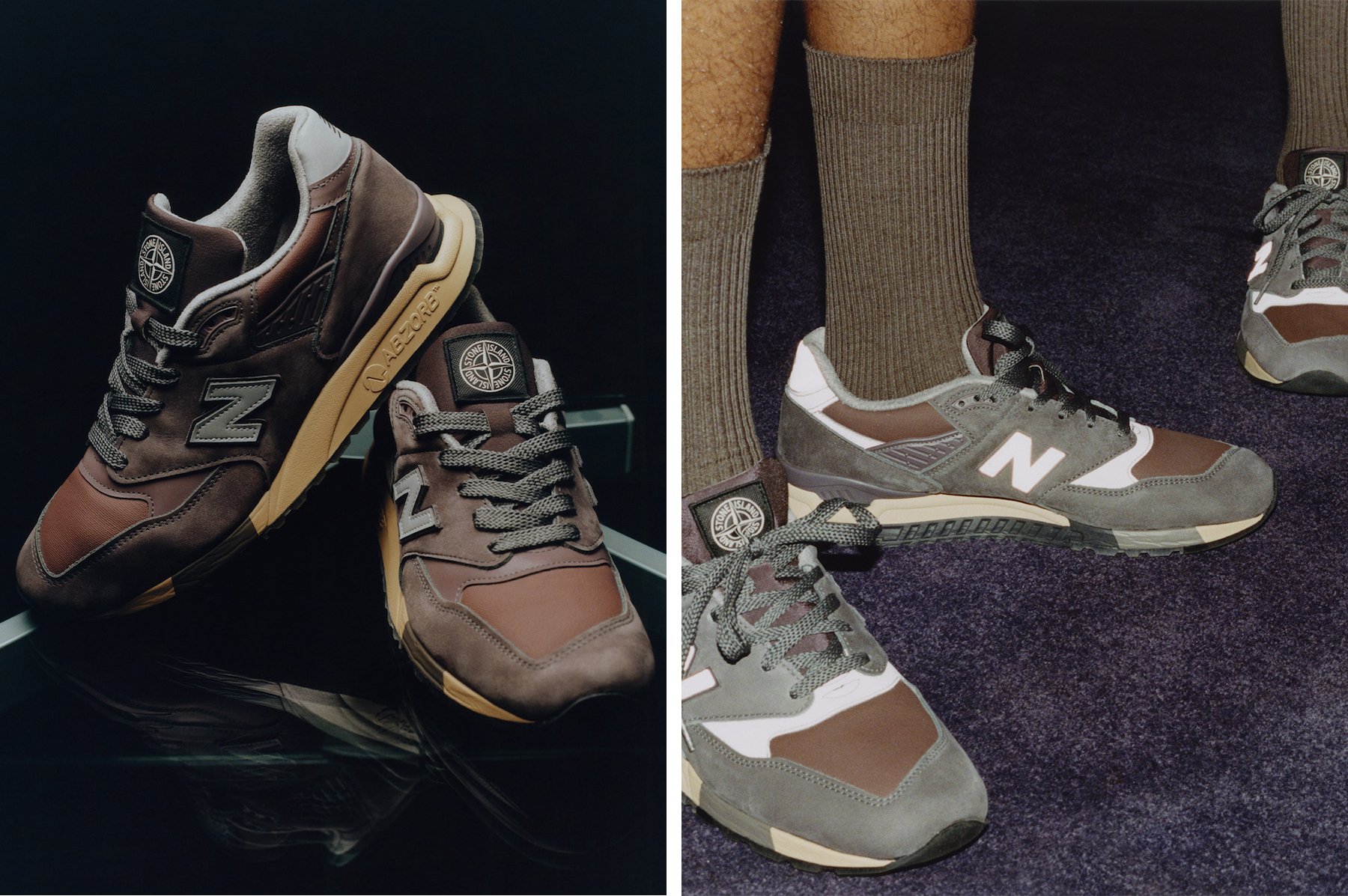 Stone Island s'inspire de l'un de ses plus anciens tissus sur l'une des baskets les plus classiques de New Balance.