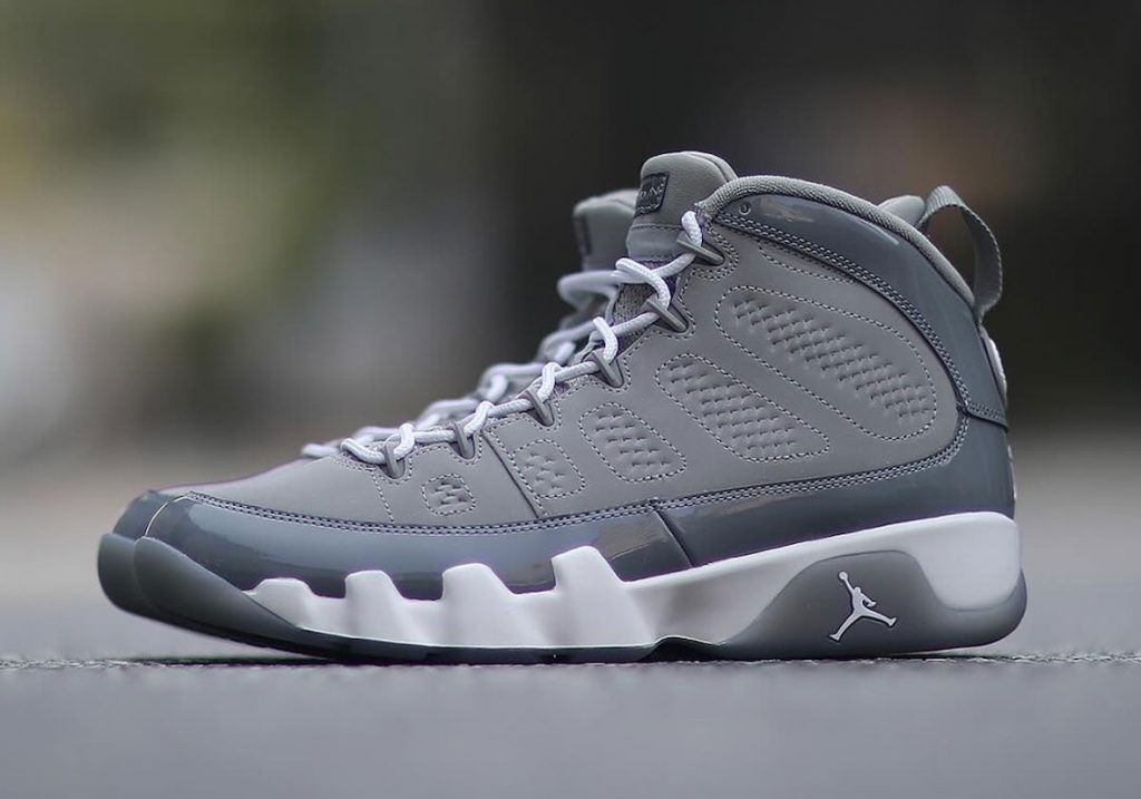 L'Air Jordan 9 « Cool Grey » sort aujourd'hui.