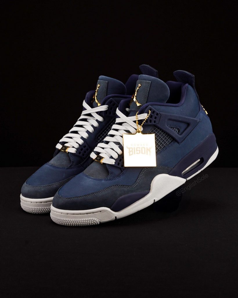 APERÇU DÉTAILLÉ : Air Jordan 4 "Université Howard" PE 2025