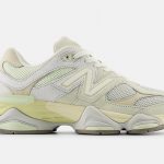 La New Balance 9060 se glisse dans les pastels printaniers.