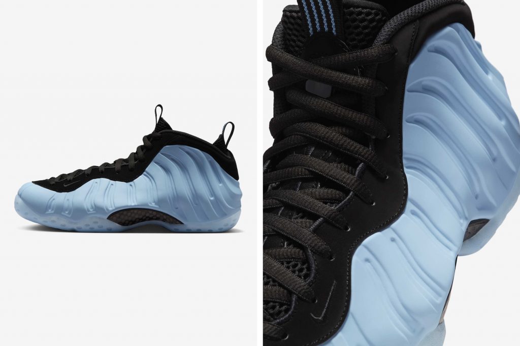 La toute nouvelle Foamposite de Nike donne l'impression que cette basket innovante a été taillée dans la glace.