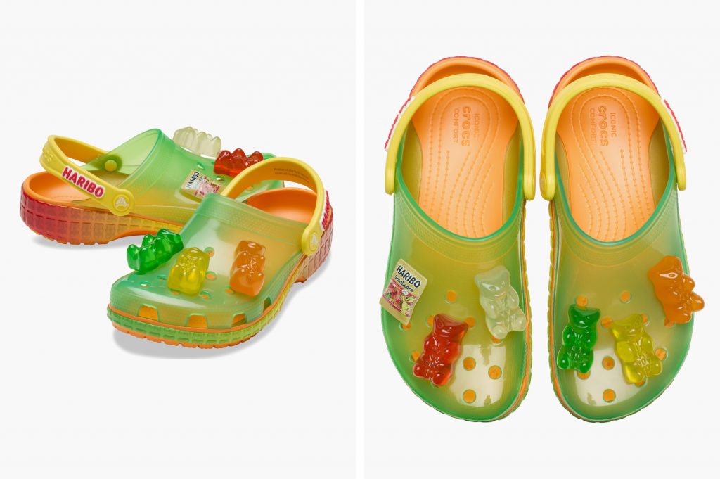 La collaboration Haribo x Crocs a l'air pratiquement comestible.