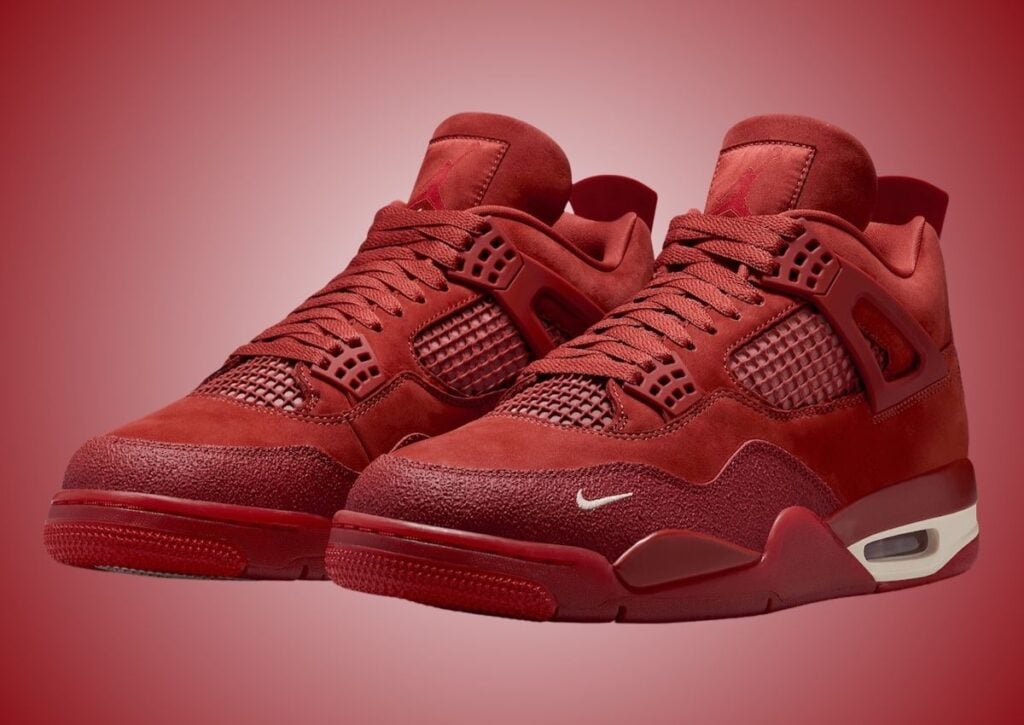 La Nigel Sylvester x Air Jordan 4 « Brick by Brick » sortira en mars 2025.