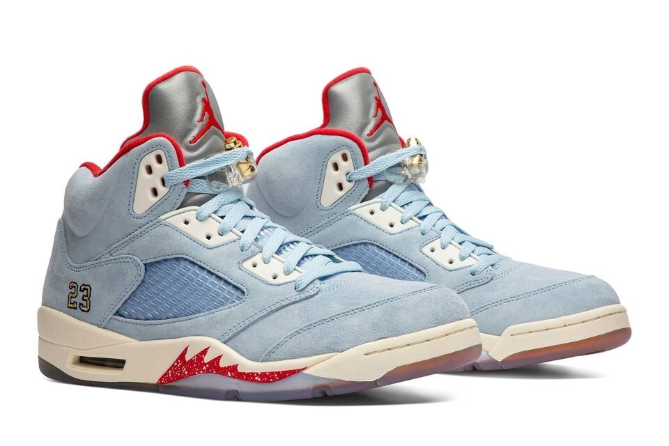 Sneaker Talk : Trophy Room x Air Jordan 5 « Ice Blue »